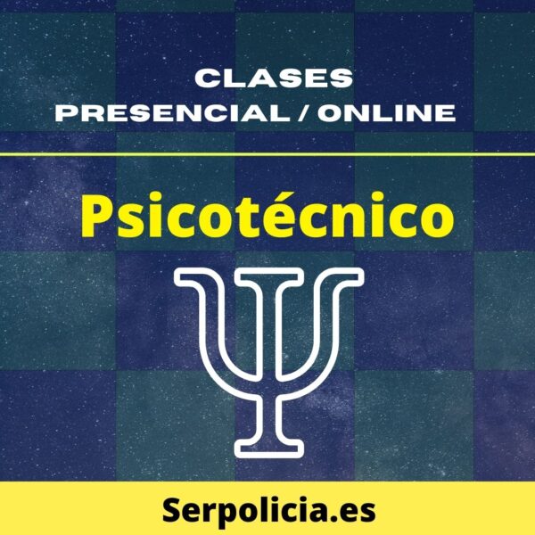 Clases de Psicotécnicos Policía Local