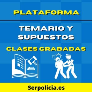 Plataforma videos temario y supuestos sin videoconferencias