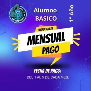 1º año - Pago Mensual Alumnos Básicos